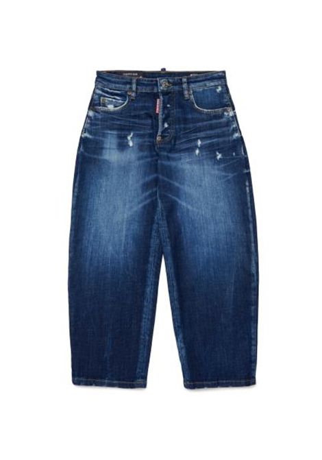 Jeans con logo DSQUARED2 JUNIOR | DQ3083 D0AHXDQ01